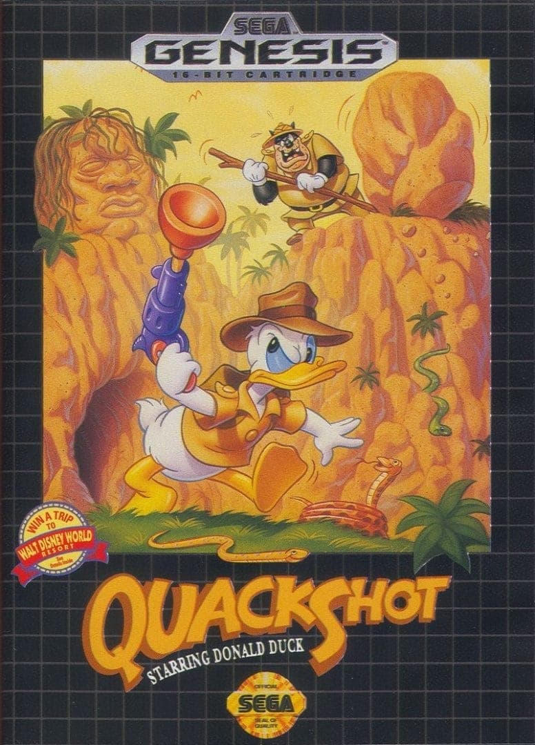 QuackShot Estrelado por Donald
