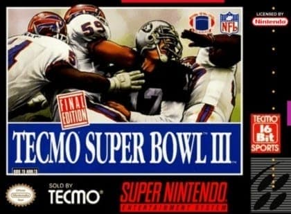 Tecmo Super Bowl III: Edição Final